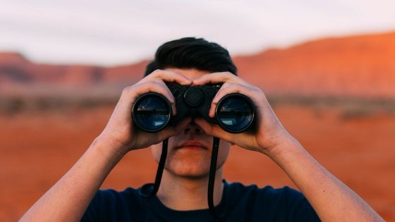 How to start a side business - a man with a look up 