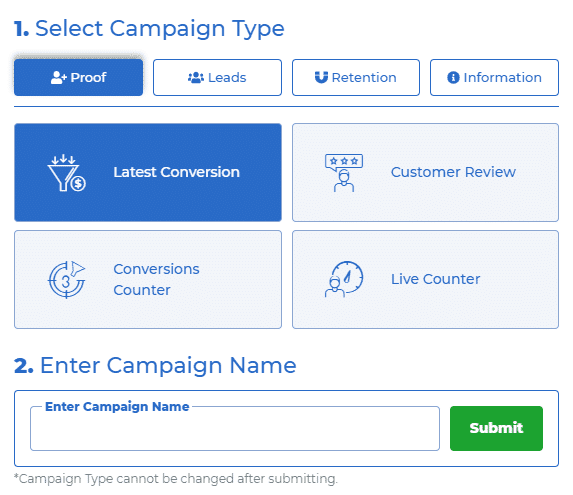 Funnel base campaign features