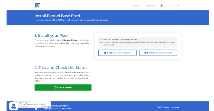 Funnel base review: how to connect it to your website
