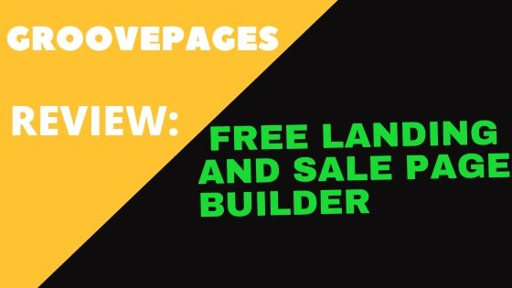 GroovePages review: free landing page builder