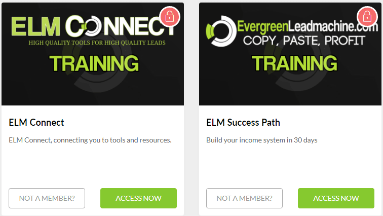 ELM Connect training: fee required