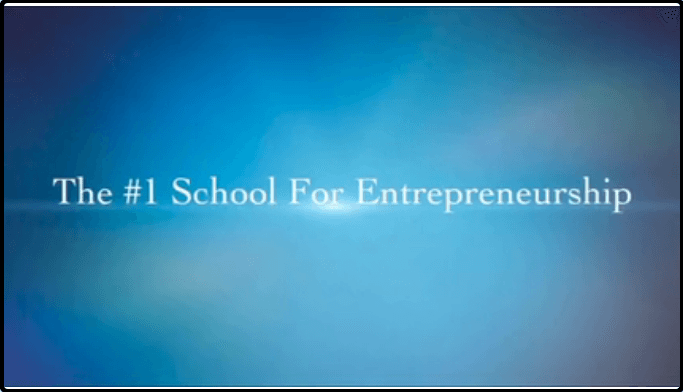 The freedom In 365 claims itself as the "1 school for entrepreneurship