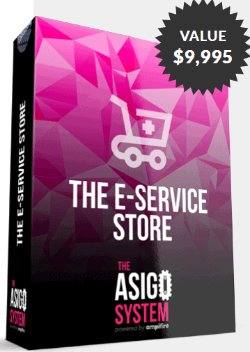 The Asigo eService Dropshipping eStore