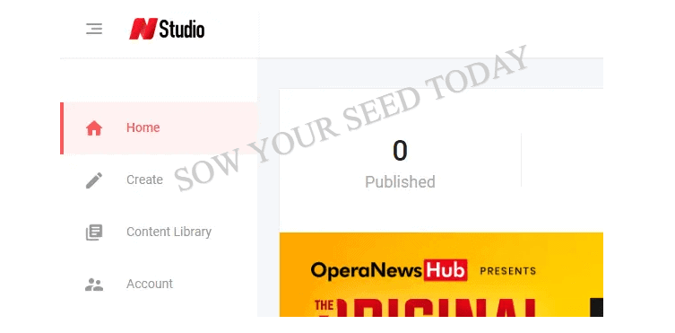 How to make money on Opera News hub: dashboard