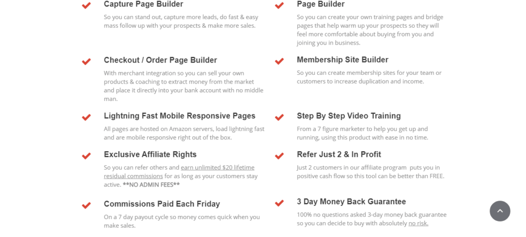 HBA Funnel Builder review: features