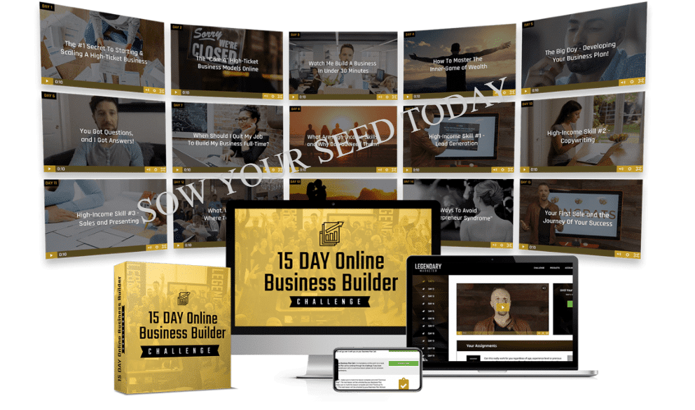 The 15 days business builder challenge