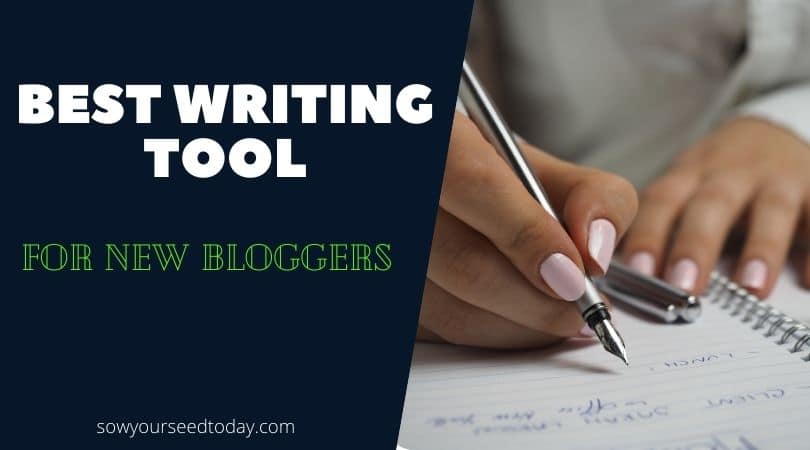 best writing tools for new bloggers