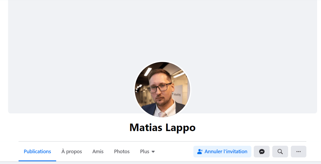 Matias Lappo Facebook profile - WiseLing CEO and owner 