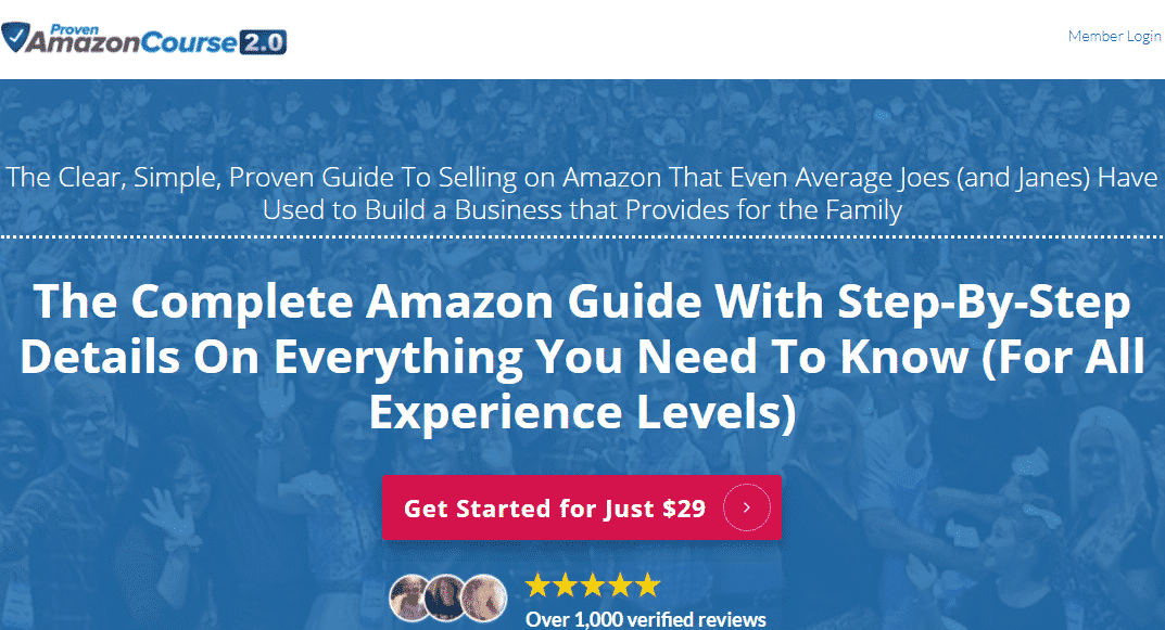 Best Amazon FBA course - PAC home page