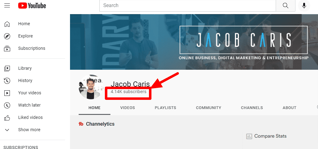 Jacob Caris YouTube Channel