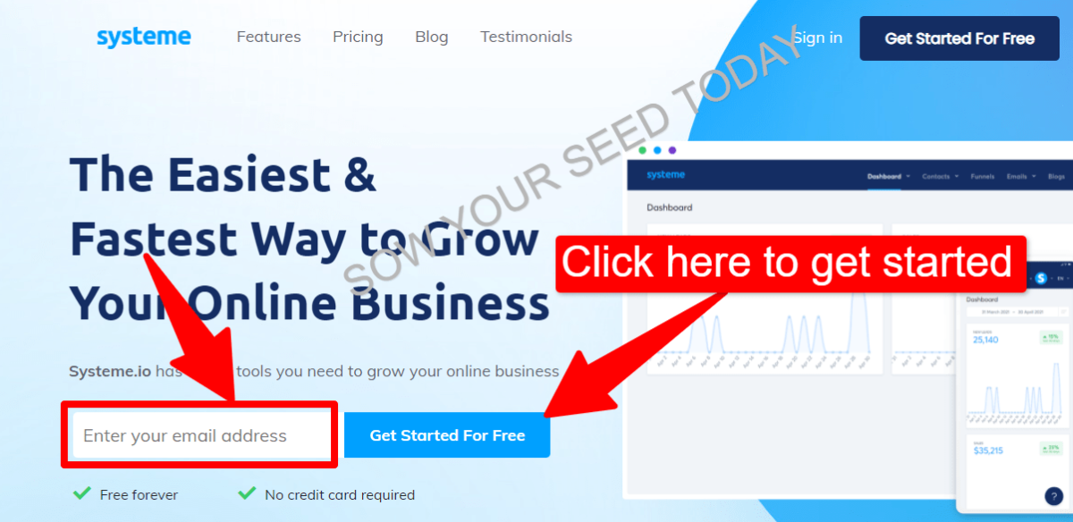 Systeme.io - best and affordable sales funnel builder for affiliate marketers